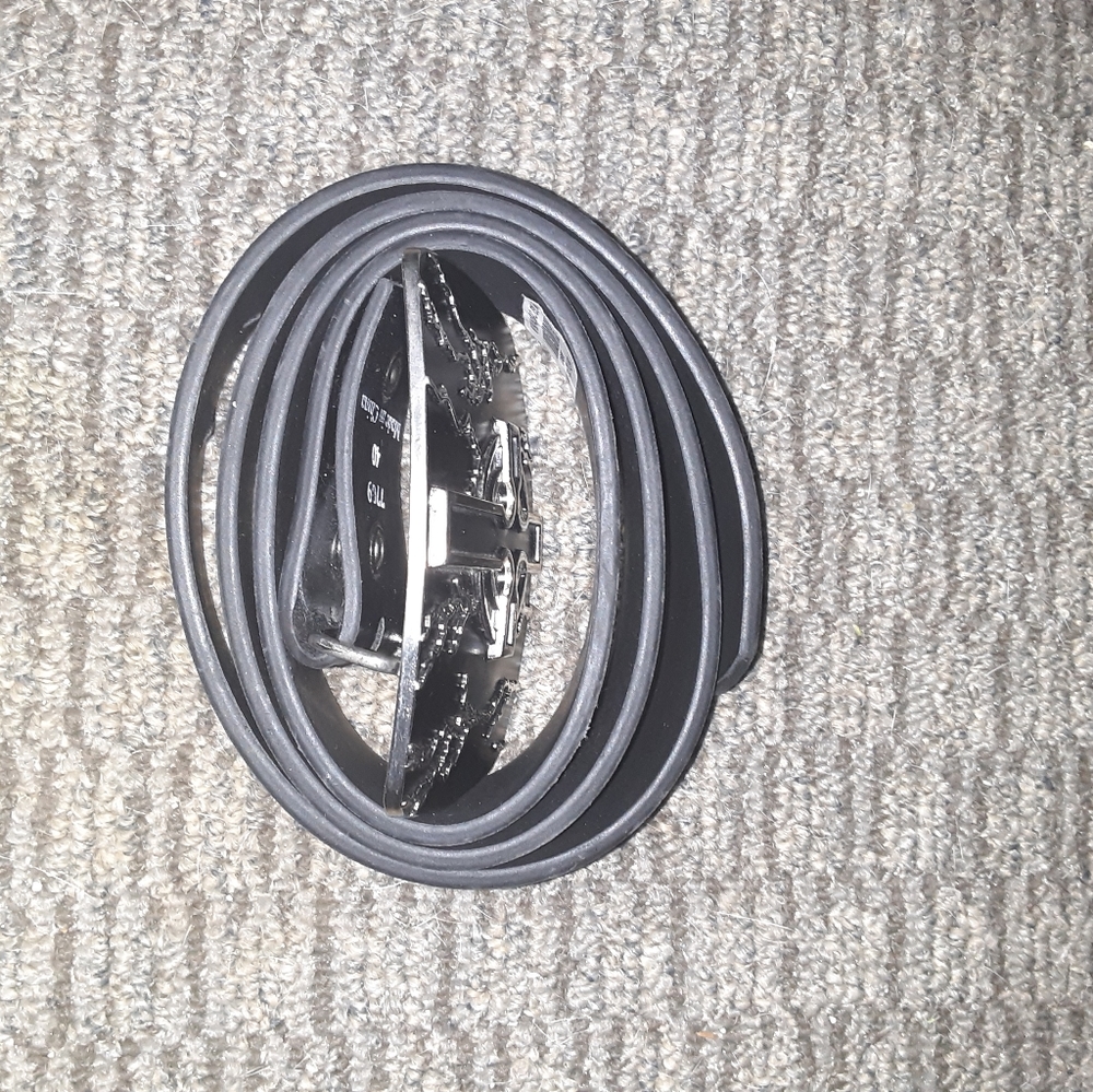 Cross Buckle Belt